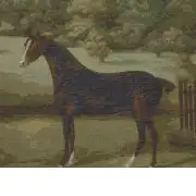 Black Horse Cushion | Close Up 2