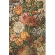 Bouquet Au Drape II French Wall Tapestry - 60 in. x 60 in. Wool/cotton/others by Charlotte Home Furnishings | Close Up 1