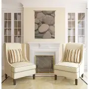 Pebbles French Wall Tapestry | Life Style 1