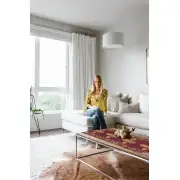 Fleur de Lys Red TR Belgian Table Mat | Life Style 2