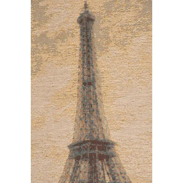 Eiffel Tower IV French Wall Tapestry | Close Up 1