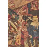 Le Tournai I Horizontal French Wall Tapestry | Close Up 1