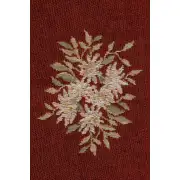 Aubusson Red Decorative Table Mat | Close Up 3