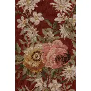 Aubusson Red Decorative Table Mat | Close Up 4