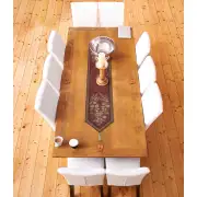 Aubusson Red Decorative Table Mat | Life Style 1