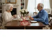 Aubusson Red Decorative Table Mat | Life Style 2