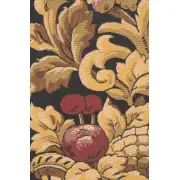 William Morris Flowers Belgian Table Runner - 12 in. x 32 in. Cotton by William Morris | Close Up 1