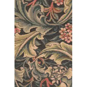 William Morris Green French Table Mat - 14 in. x 33 in. Wool/cotton/others by William Morris