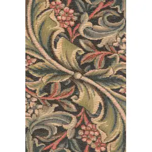 William Morris Green French Table Mat - 14 in. x 33 in. Wool/cotton/others by William Morris