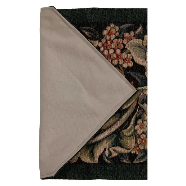 William Morris Green Decorative Table Mat | Close Up 4