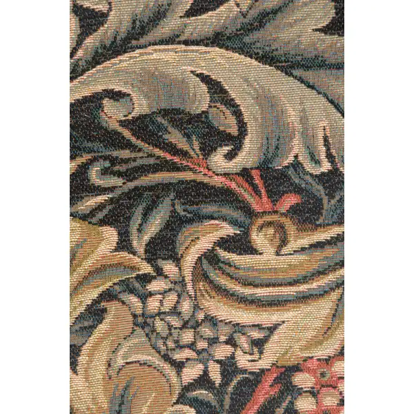 William Morris Red Large French Table Mat - 14 in. x 71 in. Wool/cotton/others by William Morris | Close Up 1