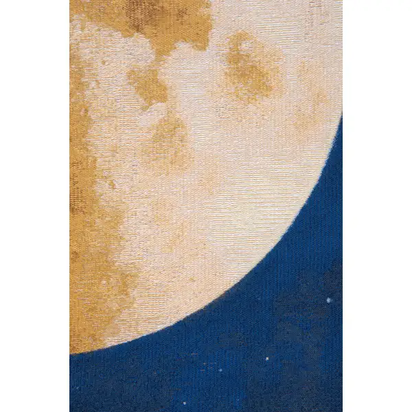 Lune Moon Belgian Tapestry Wall Hanging | Close Up 1