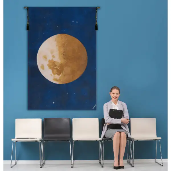 Lune Moon Belgian Tapestry Wall Hanging | Life Style 2
