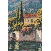 Varenna Reflections Mini Belgian Tapestry Wall Hanging | Close Up 1