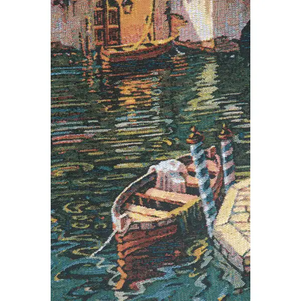 Varenna Reflections Mini Belgian Tapestry Wall Hanging | Close Up 2