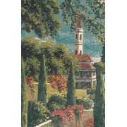 Varenna Vista Mini Belgian Tapestry Wall Hanging | Close Up 2