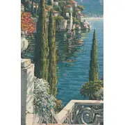 Italian Terrace Belgian Tapestry Wall Hanging | Close Up 1