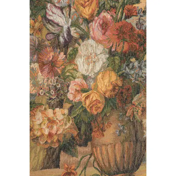 Bouquet Au Drape I French Wall Tapestry | Close Up 2