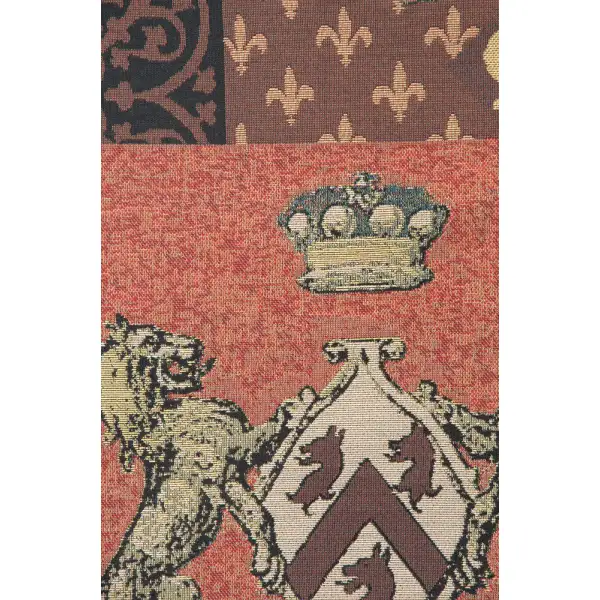 Cambridge Crest Fine Art Tapestry | Close Up 2