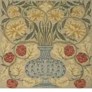 The Rose William Morris Belgian Sofa Pillow Cover | Close Up 1