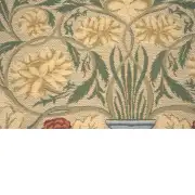The Rose William Morris Belgian Sofa Pillow Cover | Close Up 3