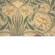 The Rose William Morris Belgian Cushion Cover - 18 in. x 18 in. Cotton by William Morris | Close Up 4