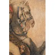 Cavalier De La Garde Imperiale French Wall Tapestry - 44 in. x 58 in. Wool/cotton/others by Theodore Gericault | Close Up 2