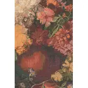 Grand Bouquet Flamand French Wall Tapestry - 58 in. x 78 in. Wool/cotton/others by Charlotte Home Furnishings | Close Up 1