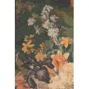 Grand Bouquet Flamand French Wall Tapestry - 58 in. x 78 in. Wool/cotton/others by Charlotte Home Furnishings | Close Up 2