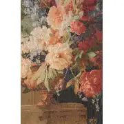 Bouquet Et Architecture Vertical French Wall Tapestry | Close Up 1