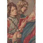 Maria Dolorosa European Tapestries - 28 in. x 28 in. Cotton/Viscose/Polyester by Sandro Botticelli | Close Up 1