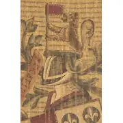 Unicorn Crest Belgian Tapestry - 56 in. x 76 in. SoftCottonChenille by Charlotte Home Furnishings | Close Up 1