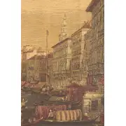 Venice Rialto Belgian Wall Tapestry | Close Up 1