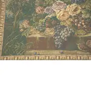 Bouquet with Grapes Green Italian Tapestry | Close Up 2