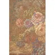 Bouquet with Grapes Red Italian Tapestry | Close Up 2