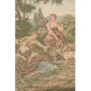 Scenes Galantes Italian Tapestry - 56 in. x 23 in. Cotton/Viscose/Polyester by Francois Boucher | Close Up 2