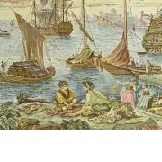 Barconi Italian Wall Tapestry | Close Up 1