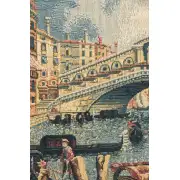 Ponte Di Rialto II Italian Tapestry | Close Up 1