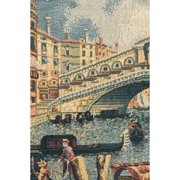 Ponte Di Rialto II Italian Tapestry | Close Up 1