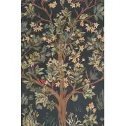 Tree of Life I Belgian Wall Tapestry | Close Up 1