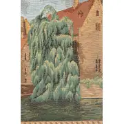 Brugges Riverside French Wall Tapestry | Close Up 1