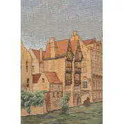 Brugges Riverside French Wall Tapestry | Close Up 2