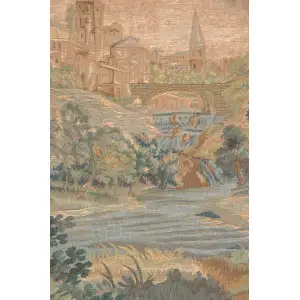 Portiere Cascade I French Wall Tapestry - 30 in. x 74 in. Wool/cotton/others by Charlotte Home Furnishings Inc