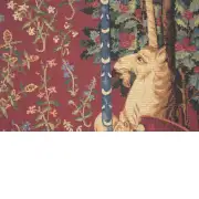 Unicorn Sitting Belgian Sofa Pillow Cover | Close Up 3