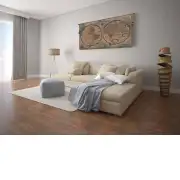 Antique Map I Small Italian Wall Tapestry | Life Style 1