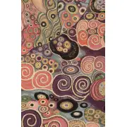 The Virgin Italian Tapestry - 24 in. x 36 in. Cotton/Viscose/Polyester by Gustav Klimt | Close Up 2