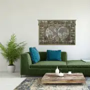 Mappemonde French Tapestry | Life Style 1