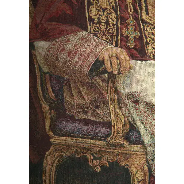 Benoit XVI French Tapestry | Close Up 2