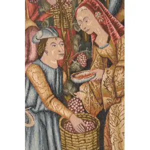 Vendanges French Wall Tapestry - 41 in. x 58 in. Wool/cotton/others by Charlotte Home Furnishings Inc