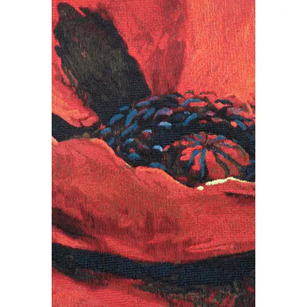 Desiree By Simon Bull Belgian Tapestry Wall Hanging - 51 in. x 37 in. Cotton/Viscose/Polyester by Simon Bull | Close Up 1